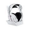 Logitech G Astro A50 Omni-Platform Wireless Gaming Headset + Base Station for PS5, Xbox, PC: PLAYSYNC Audio Switcher, <16 bit/48kHz (Console), <24 bit/48 kHz (PC), 24hr Battery, 2.4GHz & BT - White